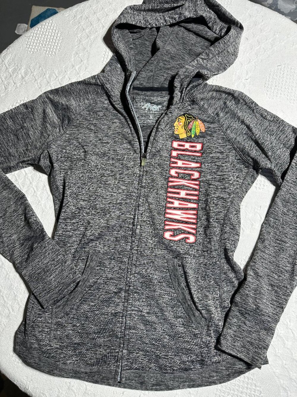 Chicago Blackhawks G-III 4Her Full Zip Hoodie Women's M